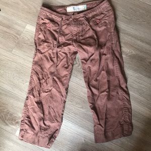 Hollister Co. Linen Capri Pants sz5